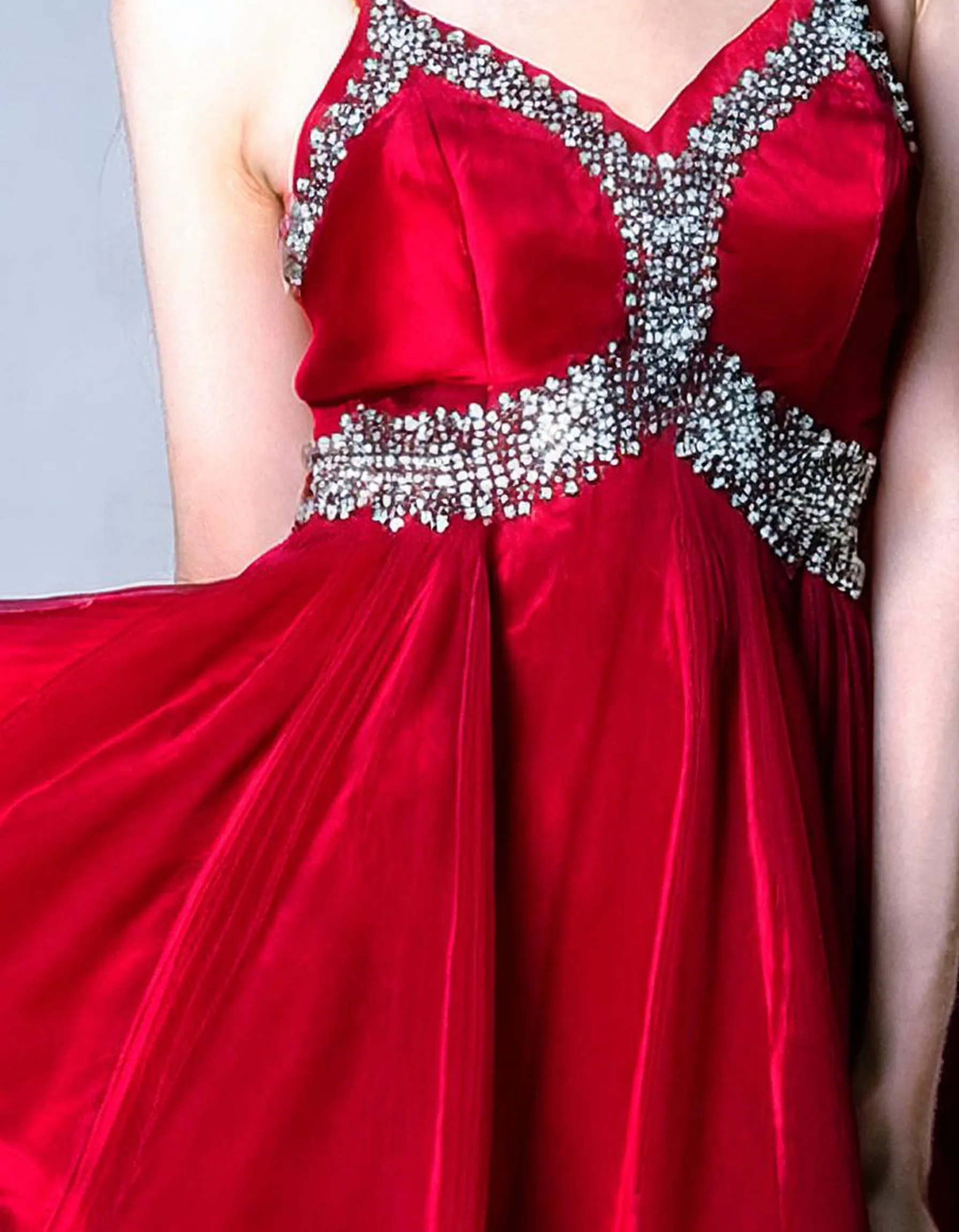 Scarlet Enchantment Cocktail Dress