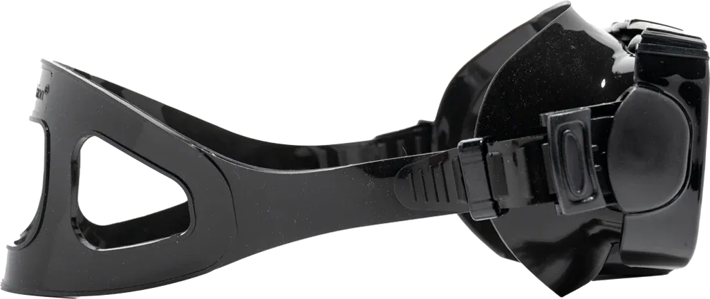 SeaVision Legacy 2000 Black Silicone Low Volume Scuba Diving Mask