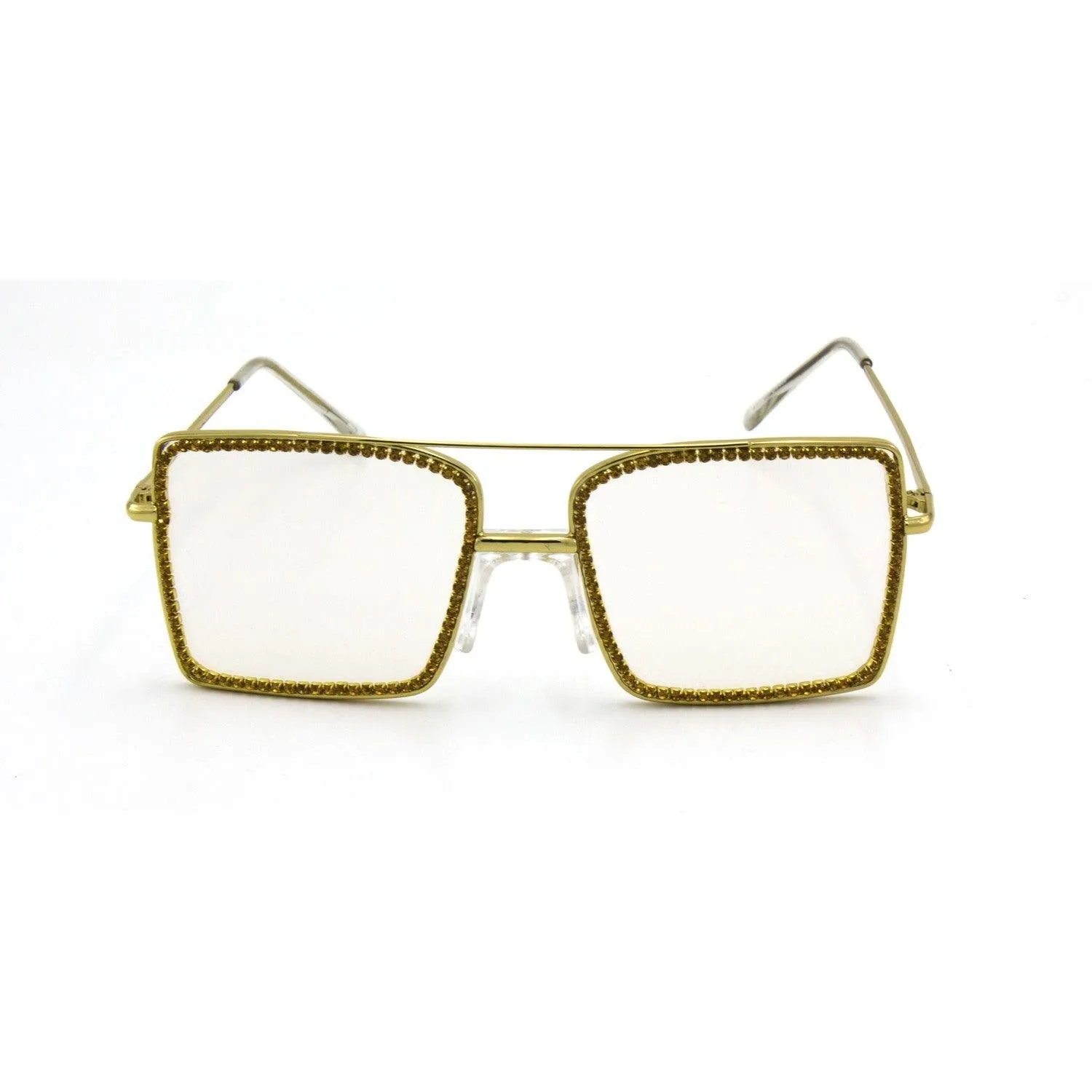 Square Rhinestone Frames