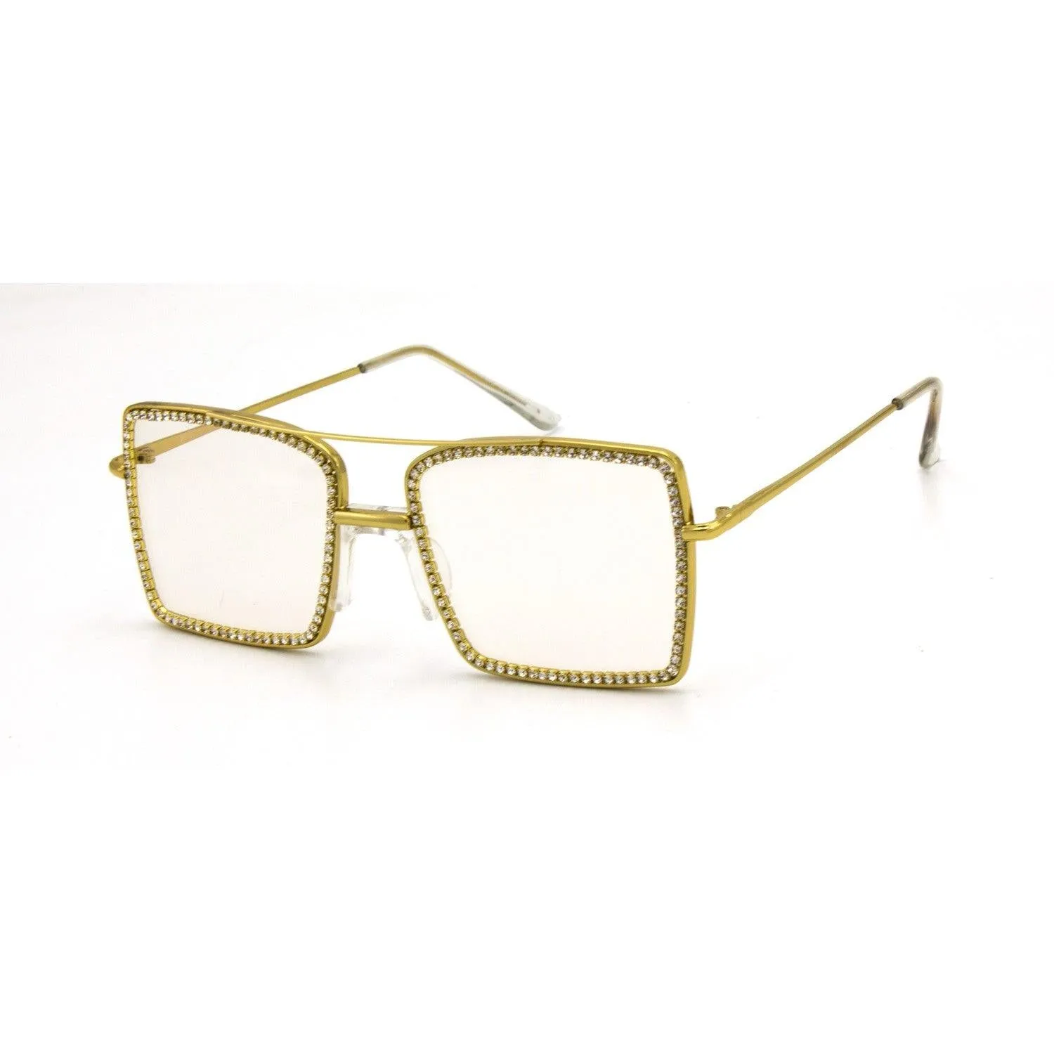 Square Rhinestone Frames