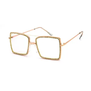 Square Rhinestone Frames