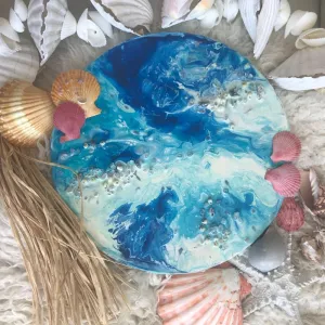 Summer breeze. Abstract Ocean. Original Artwork