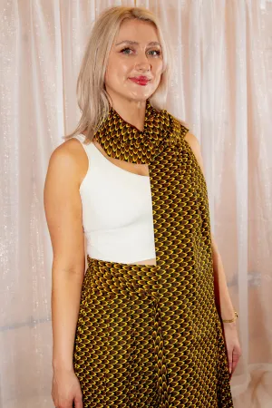The Ultimate African Scarf African Print Ankara 100% Cotton Birds of paradise