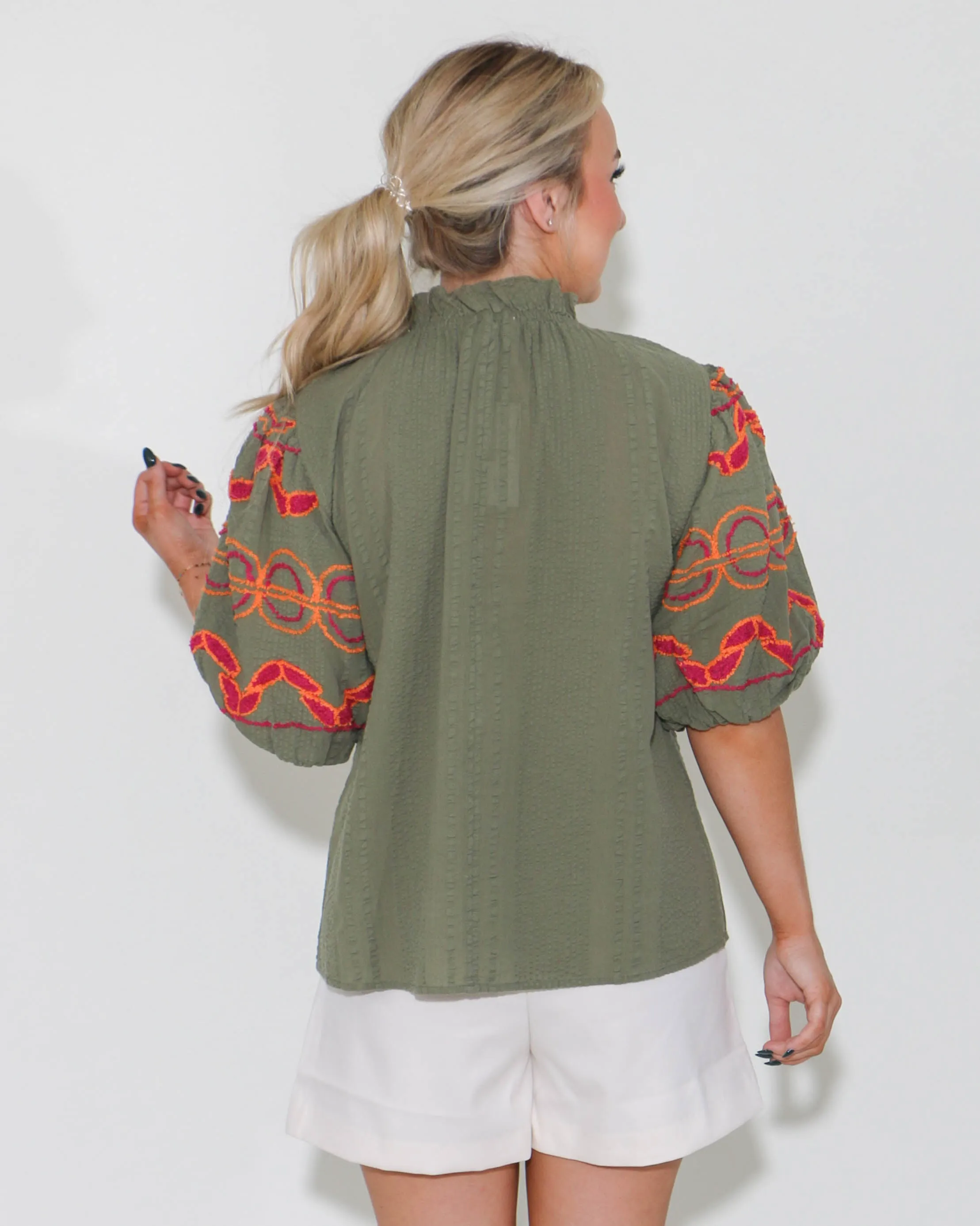 THML Hand Embroidered Top