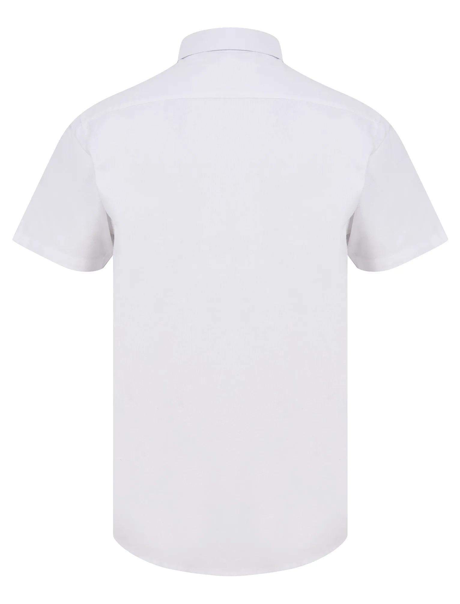 Tiberius Short Sleeve Oxford Cotton Shirt in White  - Tokyo Laundry