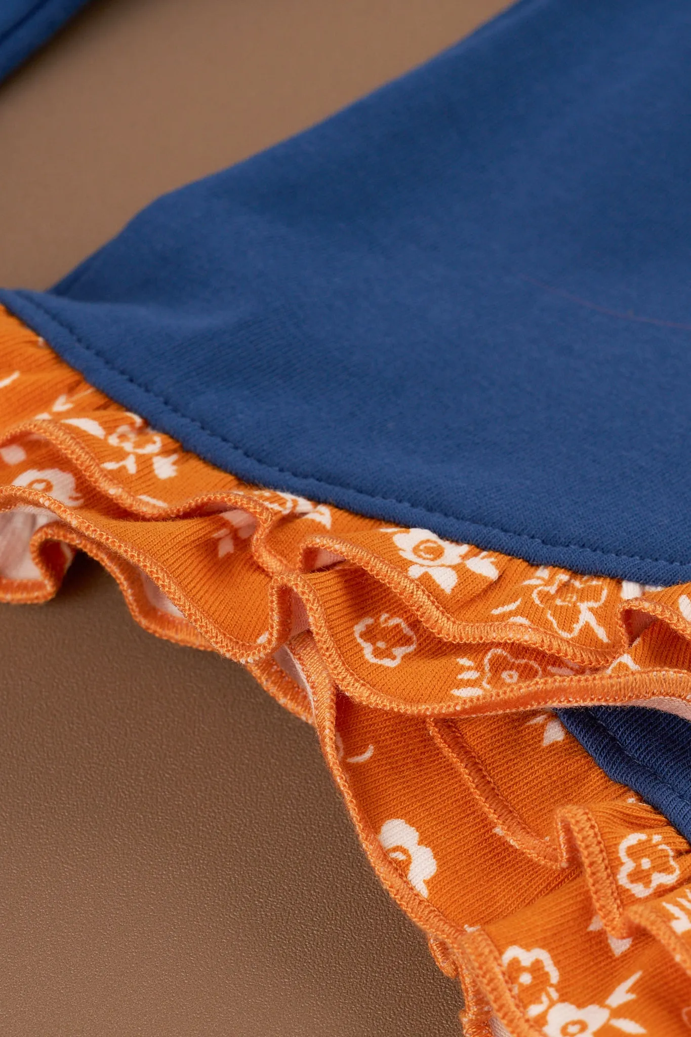 Treasured Petals Ruffle Trim Outfit