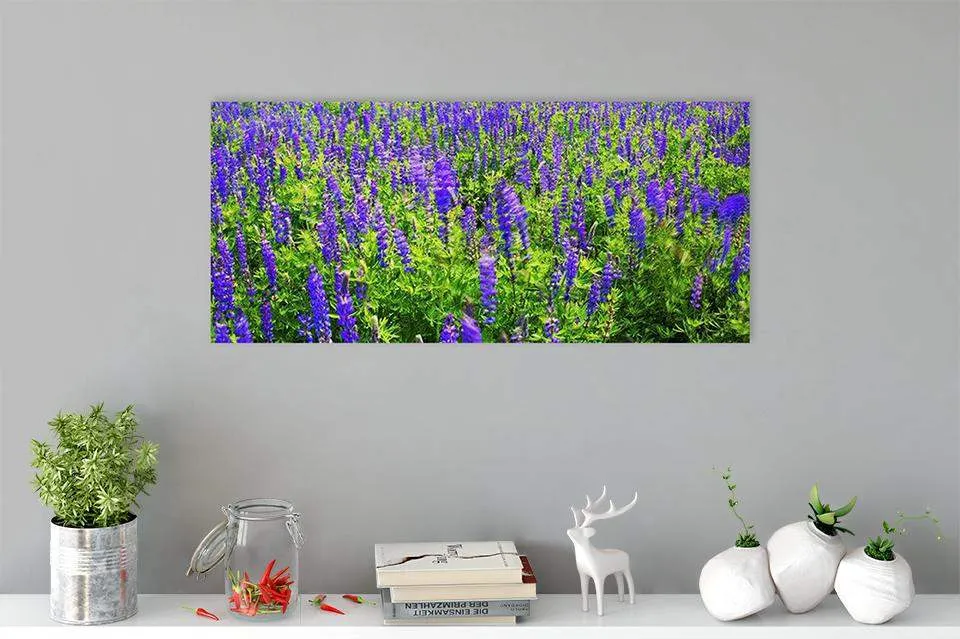 Windy Lupines By Brad Scott - Acrylic Print